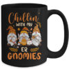 Chillin With My ER Gnomies Nurse Gnome Funny Thanksgiving Mug 15oz Mug Black back 600x.jpg