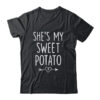 Shes My Sweet Potato I Yam Set Couples Matching Thanksgiving Classic T Shirt Black 600x.jpg