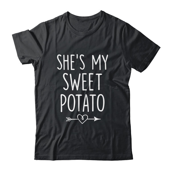 Shes My Sweet Potato I Yam Set Couples Matching Thanksgiving Classic T Shirt Black 600x.jpg