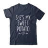 Shes My Sweet Potato I Yam Set Couples Matching Thanksgiving Classic T Shirt Navy 600x.jpg