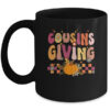 Cousins Giving Cute Pumpkin Cousin Crew Thanksgiving Family Mug 11oz Mug Black front 600x.jpg