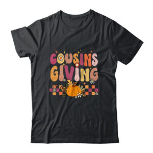 Cousins Giving Cute Pumpkin Cousin Crew Thanksgiving Family Classic T Shirt Black 600x.jpg