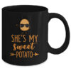 She s My Sweet Potato I Yam Thanksgiving Matching Couples Mug 11oz Mug Black back 600x.jpg