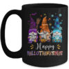 Happy Hallothanksmas Gnomes Halloween Thanksgiving Christmas Mug 15oz Mug Black front 600x.jpg