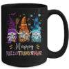 Happy Hallothanksmas Gnomes Halloween Thanksgiving Christmas Mug 15oz Mug Black back 600x.jpg