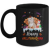 Shih Tzu HalloThanksMas Halloween Thanksgiving Christmas Mug 11oz Mug Black front 600x.jpg