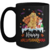 Golden Retriever Happy HalloThanksMas Halloween Christmas Mug 15oz Mug Black front 600x.jpg