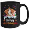 Beagle Happy HalloThanksMas Halloween Thanksgiving Christmas Mug 15oz Mug Black back 600x.jpg