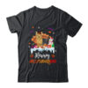 Yorkie HalloThanksMas Halloween Thanksgiving Christmas Classic T Shirt Black 600x.jpg