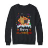 Yorkie HalloThanksMas Halloween Thanksgiving Christmas Crewneck Sweatshirt Black 600x.jpg