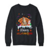 Labrador HalloThanksMas Halloween Thanksgiving Christmas Crewneck Sweatshirt Black 600x.jpg