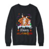 Corgi Happy HalloThanksMas Halloween Thanksgiving Christmas Crewneck Sweatshirt Black 600x.jpg