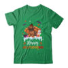 Dachshund HalloThanksMas Halloween Thanksgiving Christmas Classic T Shirt Irish Green 600x.jpg