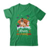 Bulldog HalloThanksMas Halloween Thanksgiving Christmas Classic T Shirt Irish Green 600x.jpg