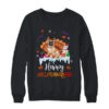 Bulldog HalloThanksMas Halloween Thanksgiving Christmas Crewneck Sweatshirt Black 600x.jpg
