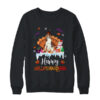 Beagle Happy HalloThanksMas Halloween Thanksgiving Christmas Crewneck Sweatshirt Black 600x.jpg