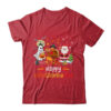 Happy Hallothanksmas Ghost Turkey Pumpkin Christmas Santa Classic T Shirt Red 600x.jpg