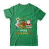 Happy Hallothanksmas Ghost Turkey Pumpkin Christmas Santa Classic T Shirt Irish Green 600x.jpg