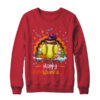 Softball Halloween Christmas Thanksgiving Hallothanksmas Crewneck Sweatshirt Red 600x.jpg