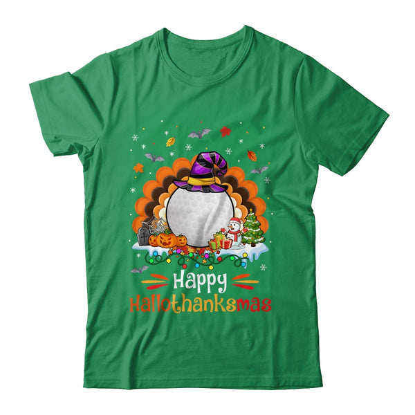Golf Halloween Christmas Thanksgiving Hallothanksmas Classic T Shirt Irish Green 600x.jpg