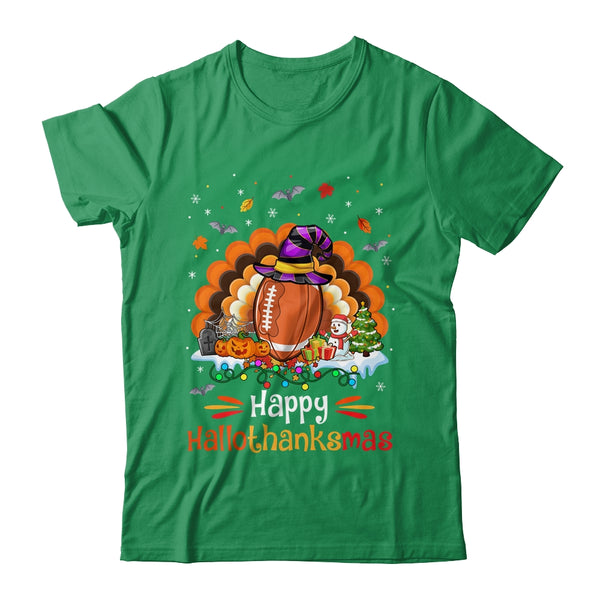 Football Halloween Christmas Thanksgiving Hallothanksmas Classic T Shirt Irish Green 600x.jpg