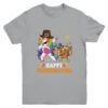 Cute Unicorn Thanksgiving For Girls Pilgrim Hat Turkey Youth Youth T Shirt Sport Grey 600x.jpg
