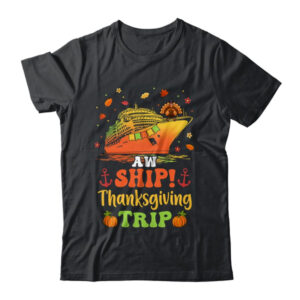 Thanksgiving Cruise Squad Matching Family Vacation Trip Classic T Shirt Black 600x.jpg