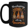 Thanksgiving With My Gnomies Funny Fall Autumn Gnomes Lover Mug 15oz Mug Black front 600x 1.jpg