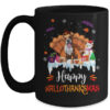 Boxer Happy HalloThanksMas Halloween Thanksgiving Christmas Mug 15oz Mug Black front 600x.jpg