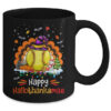 Softball Halloween Christmas Thanksgiving Hallothanksmas Mug 11oz Mug Black back 600x.jpg