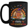 Football Halloween Christmas Thanksgiving Hallothanksmas Mug 15oz Mug Black front 600x.jpg