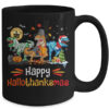 Happy Hallothanksmas T Rex Dinosaur Halloween Christmas Mug 15oz Mug Black back 600x 1.jpg