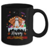 Siberian Husky Happy HalloThanksMas Halloween Christmas Mug 11oz Mug Black back 600x.jpg
