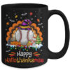 Baseball Halloween Christmas Thanksgiving Hallothanksmas Mug 15oz Mug Black back 600x.jpg