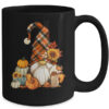 Cute Holiday Gnome For Thanksgiving With Fall Pumpkin Spice Mug 15oz Mug Black back 600x.jpg
