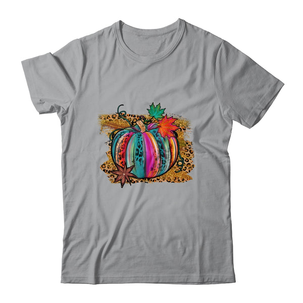Fall Pumpkin Women Floral Pumpkin Halloween Classic T Shirt Sport Grey 600x.jpg