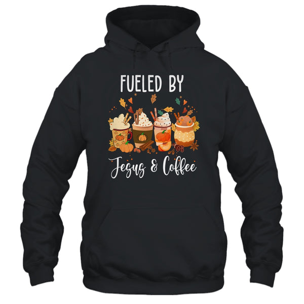 Funny Fueled By Coffee Jesus Caffeine Lover Thanksgiving Day Pullover Hoodie Black 600x.jpg