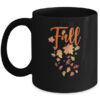Autumn Leaf Fall Season Leaf Love Autumn Mug 11oz Mug Black front 600x.jpg