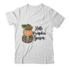 Hello Pumpkin Season Leopard Autumn Season Lovers Fall Classic T Shirt White 600x.jpg