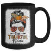 Funny Messy Bun One Thankful Mama Fall Autumn Thanksgiving Mug 15oz Mug Black back 600x.jpg