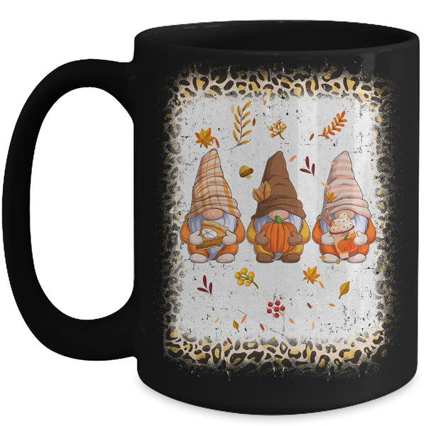 Bleached Happy Fall Yall Gnome Pumpkin Autumn Thanksgiving Mug 15oz Mug Black front 600x.jpg