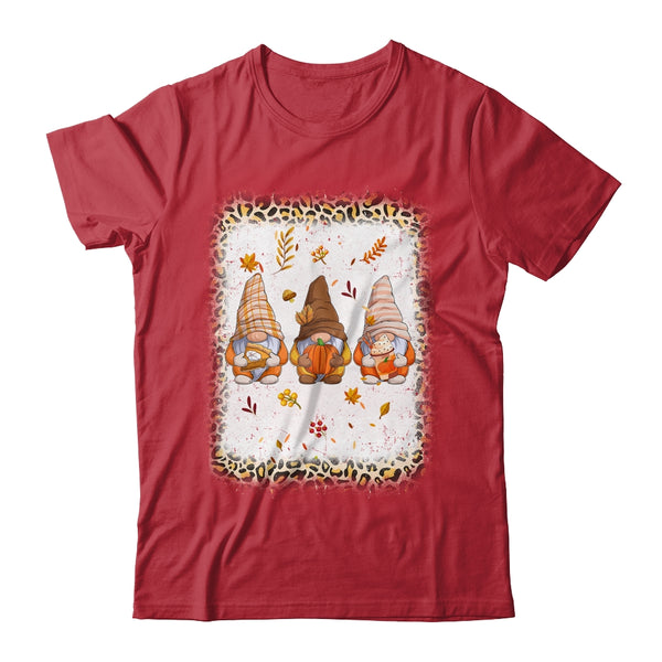 Bleached Happy Fall Yall Gnome Pumpkin Autumn Thanksgiving Classic T Shirt Red 600x.jpg