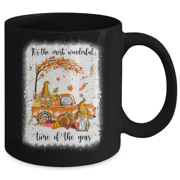 It s The Most Wonderful Time Of The Year Gnomes Bleached Mug 11oz Mug Black back 600x.jpg