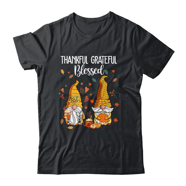 Cute Gnomes Couple With Pumpkin Spice Fall Yall Autumn Gnome Classic T Shirt Black 600x.jpg