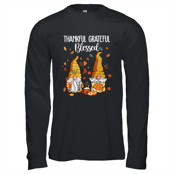 Cute Gnomes Couple With Pumpkin Spice Fall Yall Autumn Gnome Long Sleeve T Shirt Black 600x.jpg
