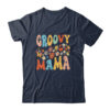 Funny Retro Groovy Birthday Family Matching Cute Groovy Mama Classic T Shirt Navy 600x.jpg
