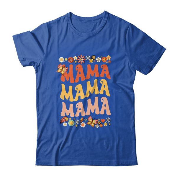 Retro Groovy Mama One Thankful Mama Thanksgiving Mothers Day Classic T Shirt Royal 600x.jpg