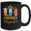 Funny Pharmacy Squad Thanksgiving Thankful Turkey Pharmacist Mug 15oz Mug Black back 600x.jpg