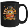 Librarian Book Lover Reader Funny Turkey Thanksgiving Autumn Mug 15oz Mug Black back 600x.jpg