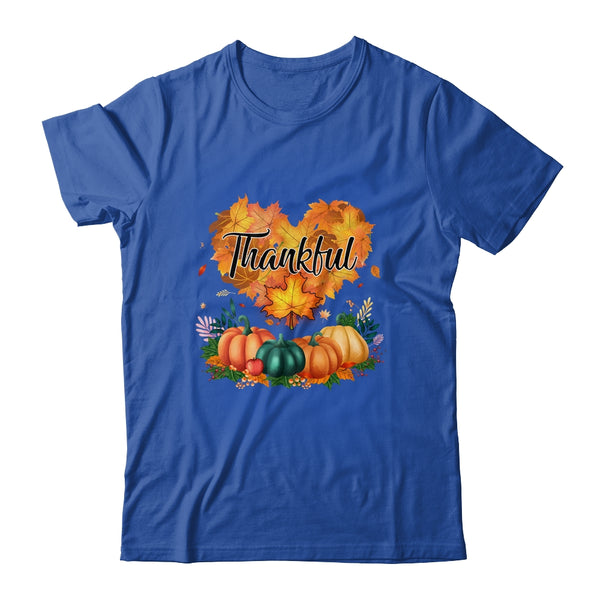 Happpy Thanksgiving Day Autumn Fall Maple Leaves Thankful Classic T Shirt Royal 600x.jpg